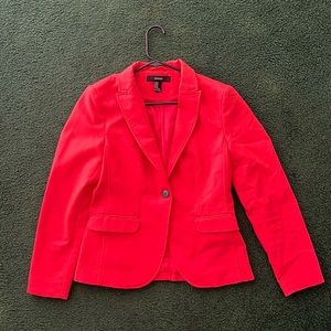 Forever 21 Medium fitted red blazer